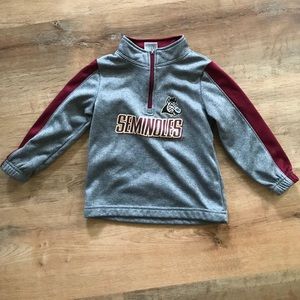 Florida State Seminoles Pullover Size 4T